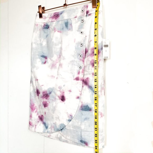 NWT anthropologie kimmie tie-dye tulip midi skirt - Picture 5 of 9